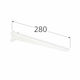 Shelf Bracket 280 White Set