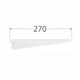 Double Console 270mm White
