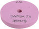 Schleifscheibe 150x20x20mm 9a Rosa Zai