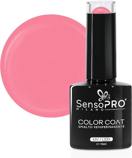 Sensopro Milano Ojă Pentru Unghii Cu Gel Semi-permanent 10ml 245 Coral Vie