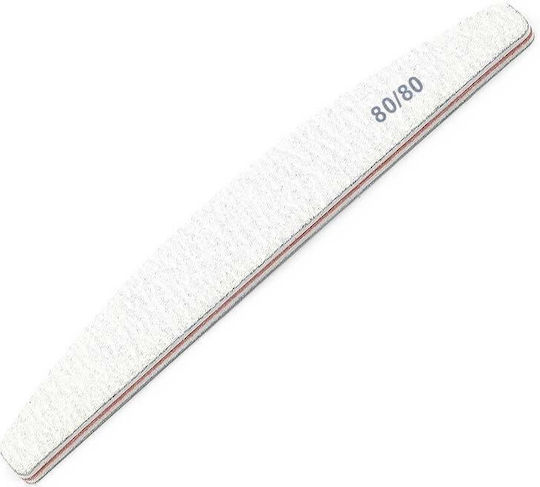 Wd Nagelfeilen Gebogen Weiß 80/80 1 Stück