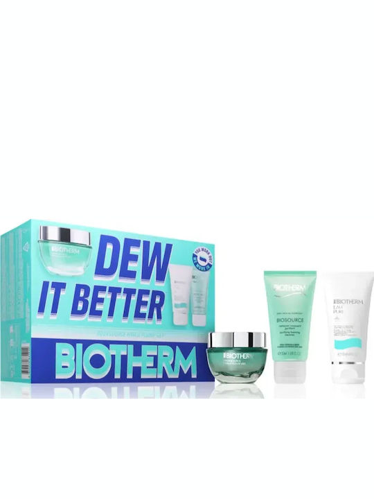 Biotherm Aquasource Hyalu Plump Gel Hautpflege-Set