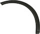 Plastic Front Left Wheel Fender Black Compatible Opel Corsa C Combo C