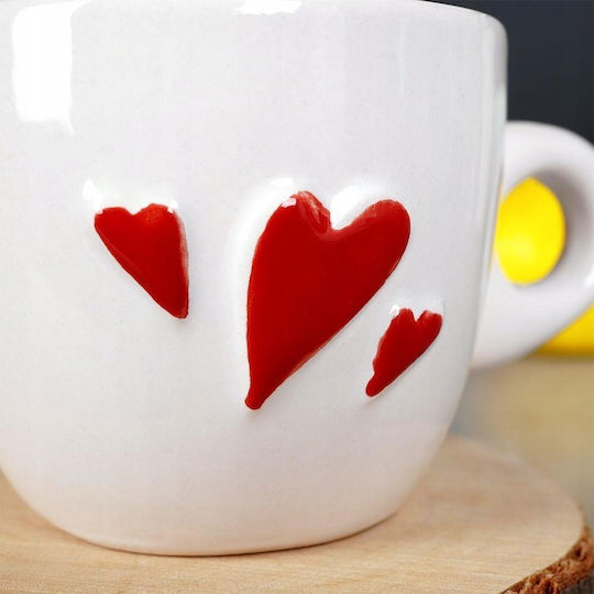 Orion Керамична Бяла Чаша 80ml