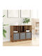 Wooden Storage Cabinet L88.5xW27.5xH63.5cm
