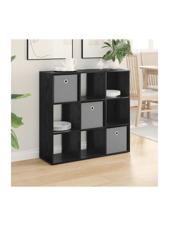 Cabinet De Pardoseală Stejar Negru 88.5x29x84.5 cm