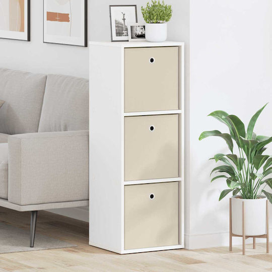 Cabinet De Depozitare Din Lemn Cu 3 Sertare L35xL32xH99.5cm