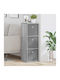 Wooden Storage Drawers with 3 Drawers M30.5xW27xH84.5cm