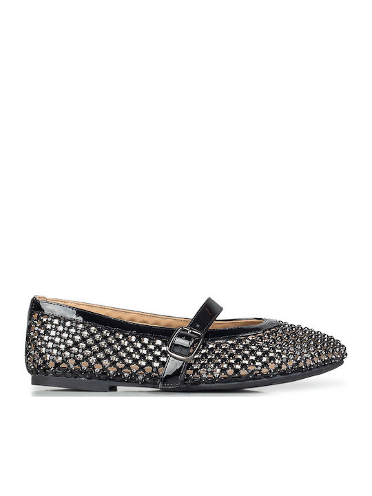 Alma en Pena Women's Ballerina Shoes In Black C...