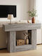 Wooden Console Gray M101xW30xH74cm