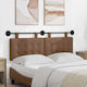 vidaXL Leather Bed Headboard Pillow 150x55cm