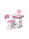 Kids Desk Made of Pink Melamine