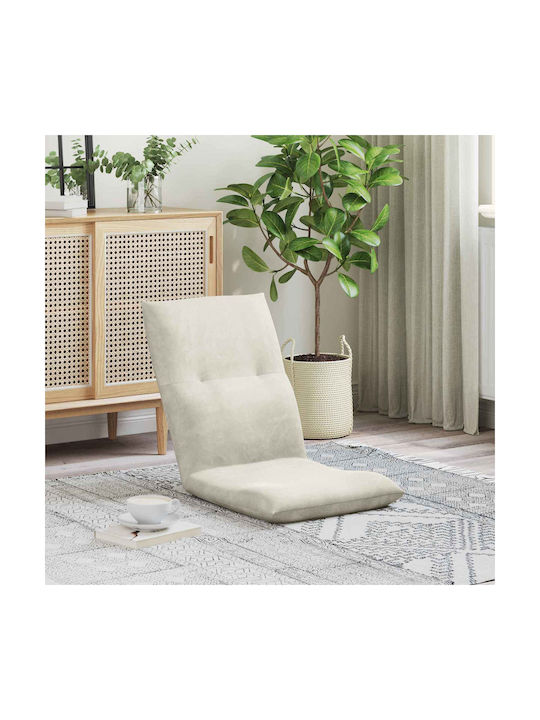 vidaXL Velvet Decorative Pillow Case Beige 50x61cm