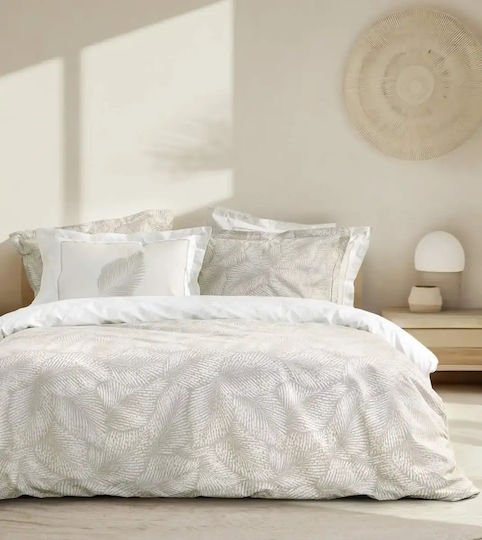 Nima Σετ Σεντόνια Υπέρδιπλα με Λάστιχο 160x200+32εκ. Coconut Μπεζ (4τμχ)