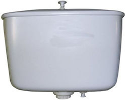 Ideal Standard Wandmontierte Kunststoff Toilettenspülung Rechteckig Hochdruck Weiß