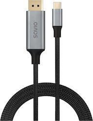 Savio USB 3.2 Video USB-C male - USB-C 2m Savio USB 3.2 Video USB-C male - USB-C 2m