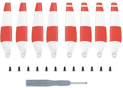 Dji Mini 3 Drone 8pcs Set 6030f Propeller Blades Low Noise Wings Screwdrivers Color Red