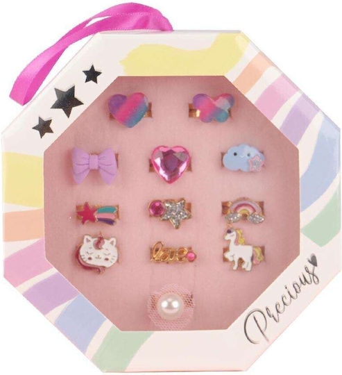 Nice Precious 12 Ringe Set Geschenkbox