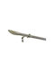 Gardinia Ausziehbare Metallische Vorhangstange Einzeln 120-210cm Grau