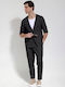 Pantaloni Set Negru