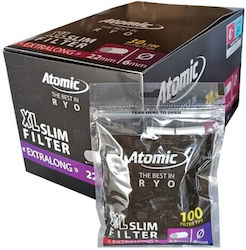 Atomic Xl Slim Filter Extra Long 6mm 100 Φιλτράκια Στριφτού Κουτι 30τμχ Atomic Xl Slim Filter Extra Long 6mm 100 Φιλτράκια Στριφτού Κουτι 30τμχ
