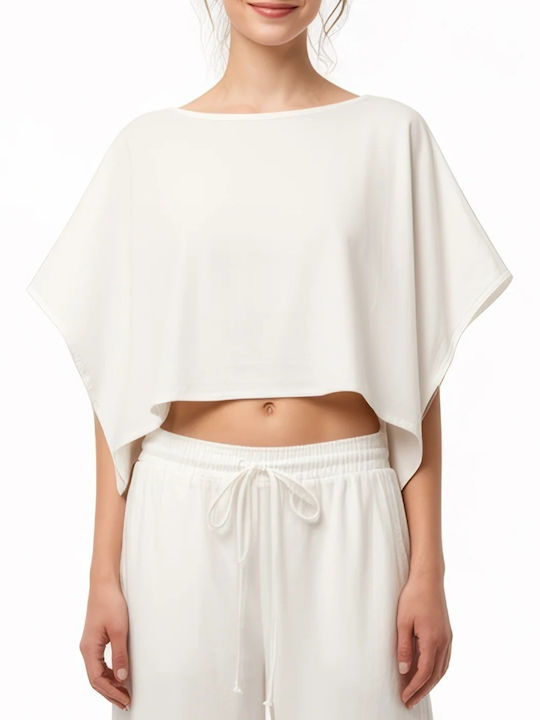 Cleo Gatzeli Μπλούζα White Cleo Gatzeli Μπλούζα White