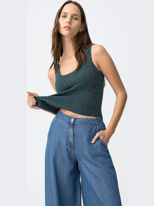 Tiffosi Women's Blouse with Spaghetti Straps Pe...