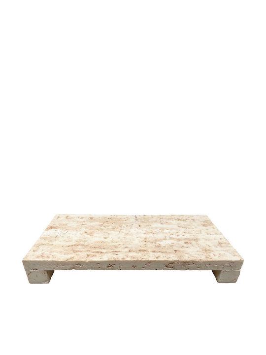 InTheBox Διακοσμητικός Δίσκος Πολυρητίνης 34x17x4.5cm