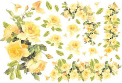 Stamperia Roses Ριζόχαρτο Decoupage