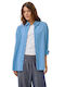 Long Sleeve Women's Shirt Blue