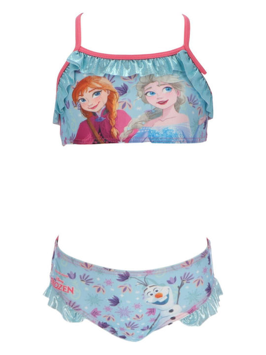 Disney Frozen Kids Swimwear Bikini Light Blue