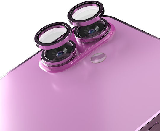 Apple Camera Protection Tempered Glass Purple for Iphone 17