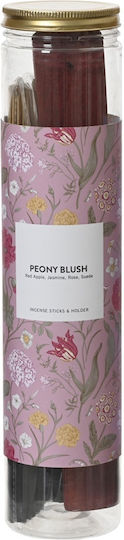 Raumdüfte Räucherstäbchen Bambus Holzbasis Peony Blush 100 Stück 6,3x27,5cm Kaemingk 887418-2 00056300