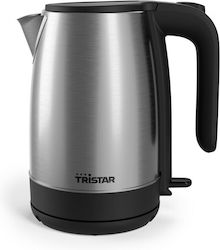 Tristar WK-1348 1.7lt Kettle With Power 2200W Silver Tristar WK-1348 1.7lt Kettle With Power 2200W Silver