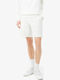 Men's White Bermuda Shorts