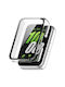 Full Glass Screen Protector Plastic Case in Transparent Colour for Huawei Band 11