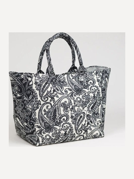 Noidinotte Stoff Strandtasche Schwarz