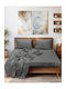 Madi Sleek Cearceaf Super Dublu 240x260 cm Sleek Gri