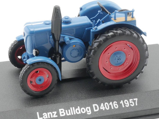 Lanz Bulldog D4016 1957 Tractor Model 1:43 Blue Metal Replica