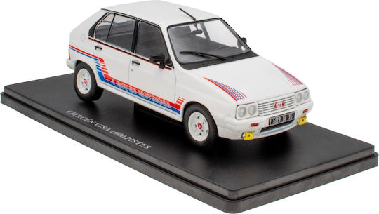 Citroen Visa 1000 Pistes Alb Model Replica Metal Die-cast Scara 1:24
