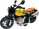 Model Sportiv Detaliat de Motocicletă Metalică cu Sunet și Lumini Scara 1:12