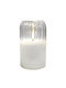 Electric Candle Cortina Led Glass Cup Candle Layer 125/75mm White