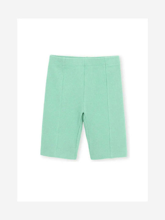 Kids Shorts Bermudas Fabric Turquoise
