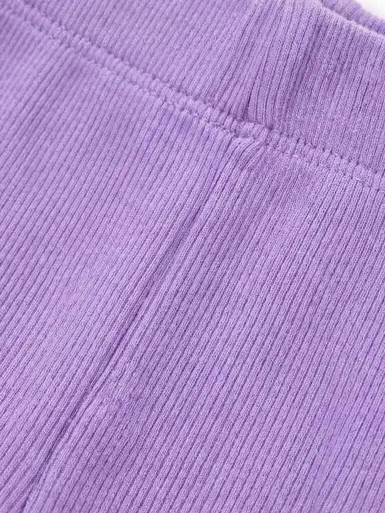 Original Marines Kids Shorts Bermudas Fabric Lilac