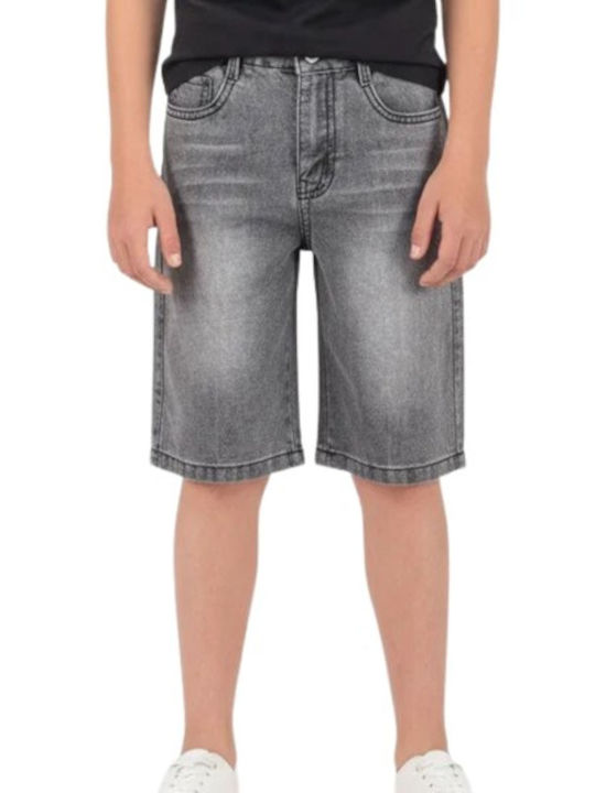 Joyce Pantaloni Scurți/Bermude Denim Gri Pentru...