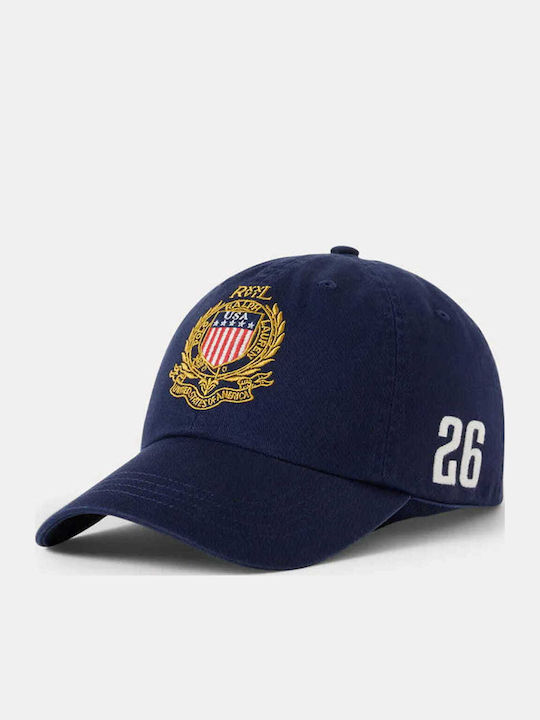 Ανδρικό Καπέλο Jockey Σκούρο Μπλε Polo Ralph Lauren 710b21782001 Polo Ralph Lauren 710b21782001