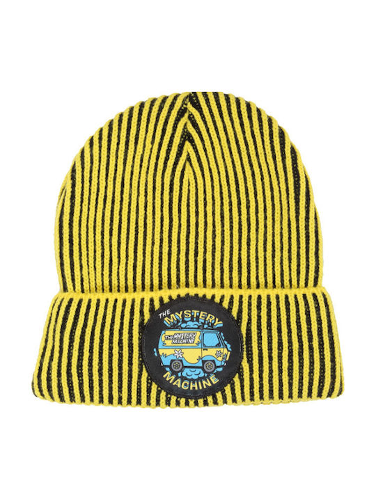 Kids Knitted Yellow Beanie