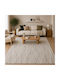 Soft Touch Wohnzimmer Teppich Rechteckig Beige 160x230cm