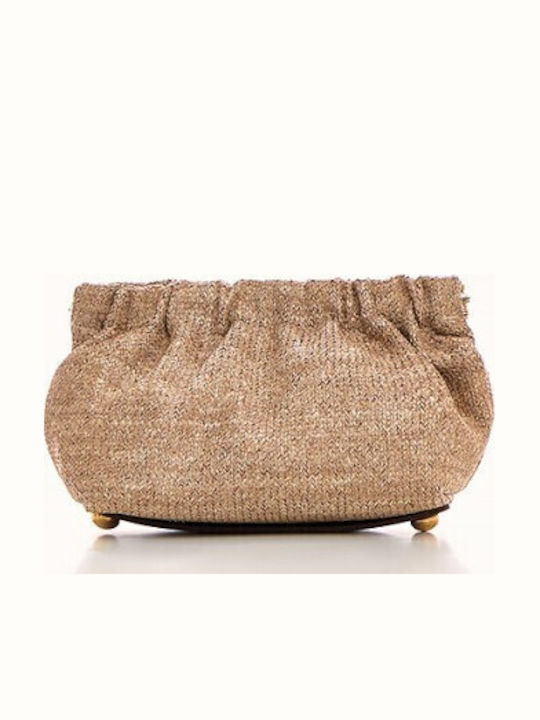Christina Malle Straw Woven Women's Handbag Beige
