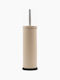 TnS Hotel Classic Metallic Bathroom Toilet Brush Yellow